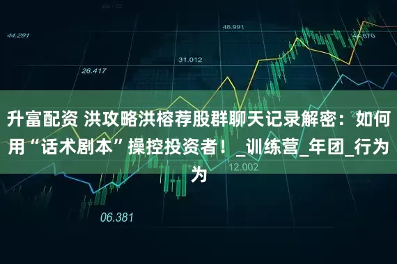 升富配资 洪攻略洪榕荐股群聊天记录解密：如何用“话术剧本”操控投资者！_训练营_年团_行为